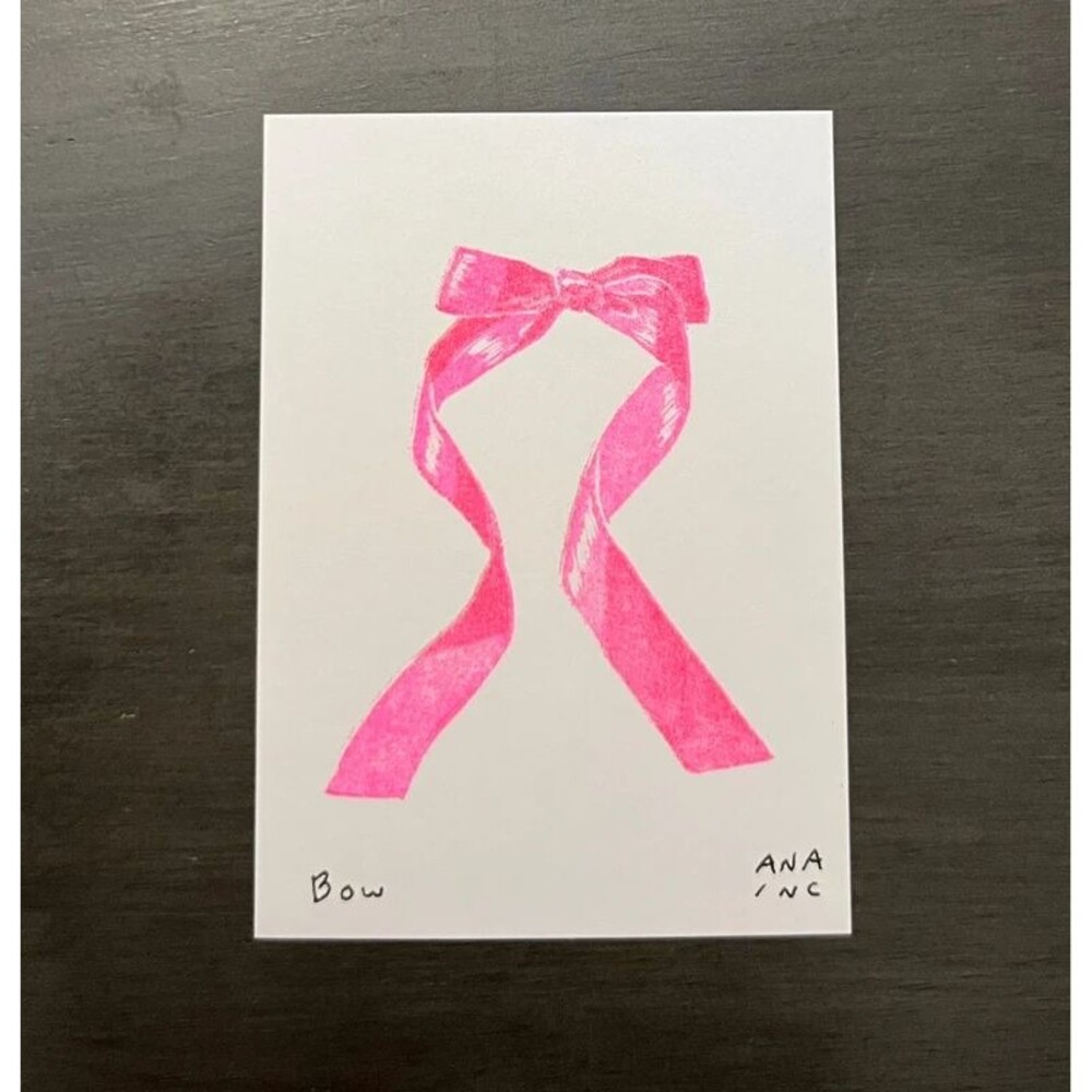 Ana Inciardi Mini Print - Bow